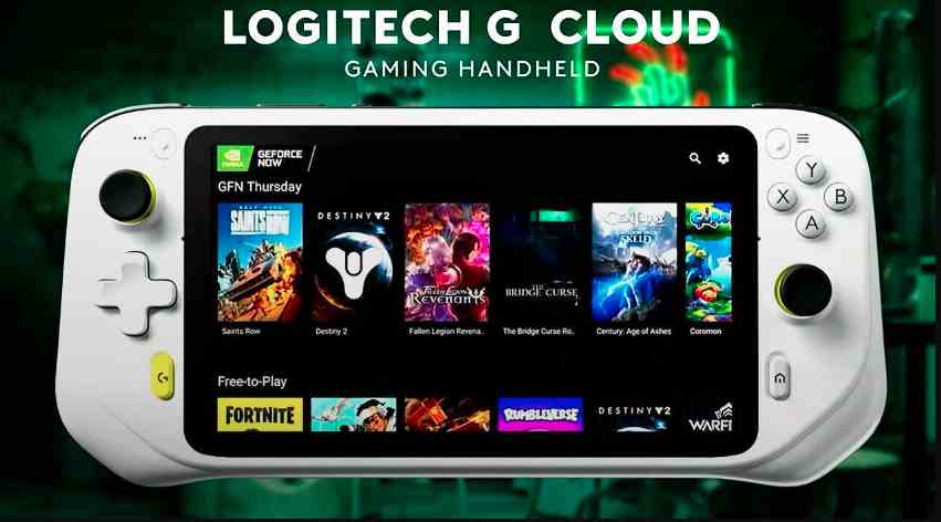 Logitech G Cloud Gaming Handheld