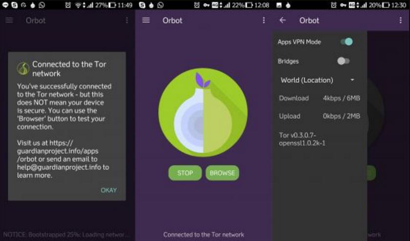 Tor browser orbot android hudra родители против тестирования на наркотики